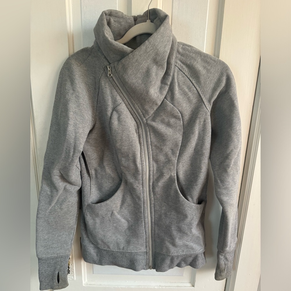 LULULEMON - Grey SMALL Zip Up Jacket